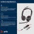 HP Poly Blackwire 5220 Stereo USB-C Headset +3.5mm Plug +USB-C/A Adapter (Bulk)