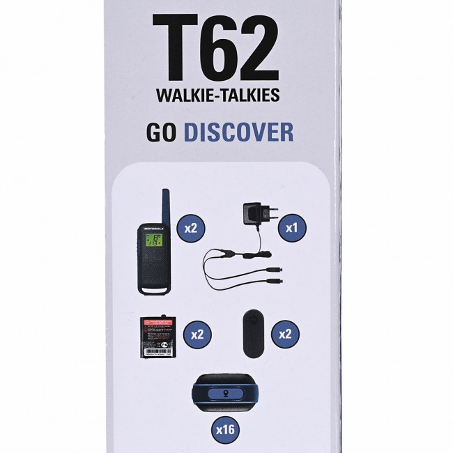 MOTOROLA RADIO T62 BLUE MOTOROLA RADIO T62 BLUE