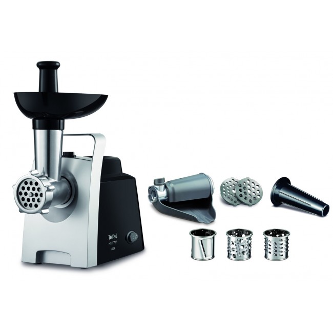 Tefal HV1 NE1098 mincer 1400 W Black, Silver Tefal HV1 NE1098 mincer 1400 W Black, Silver