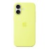 Apple iPhone 17 Silicone Case with MagSafe Neon Yellow