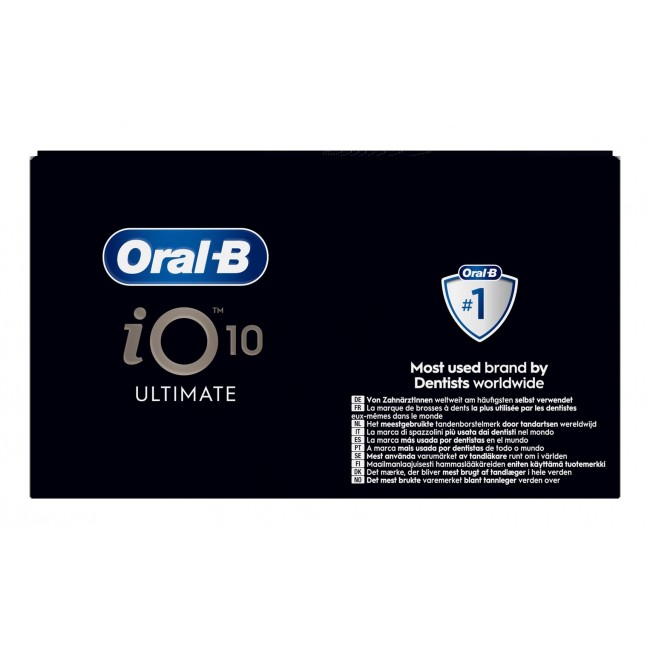 Oral-B iO Series 10 17398125 electric toothbrush Adult Oscillating toothbrush Black