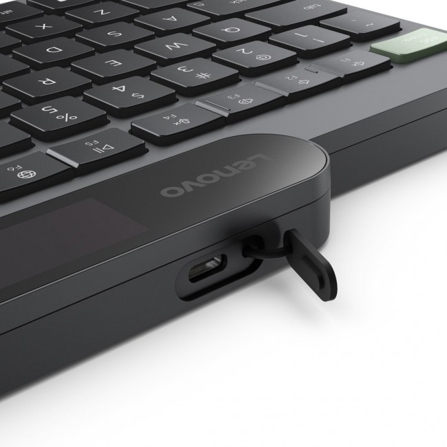 Lenovo 4Y41R69494 keyboard Home/Office Bluetooth US English Black, Green