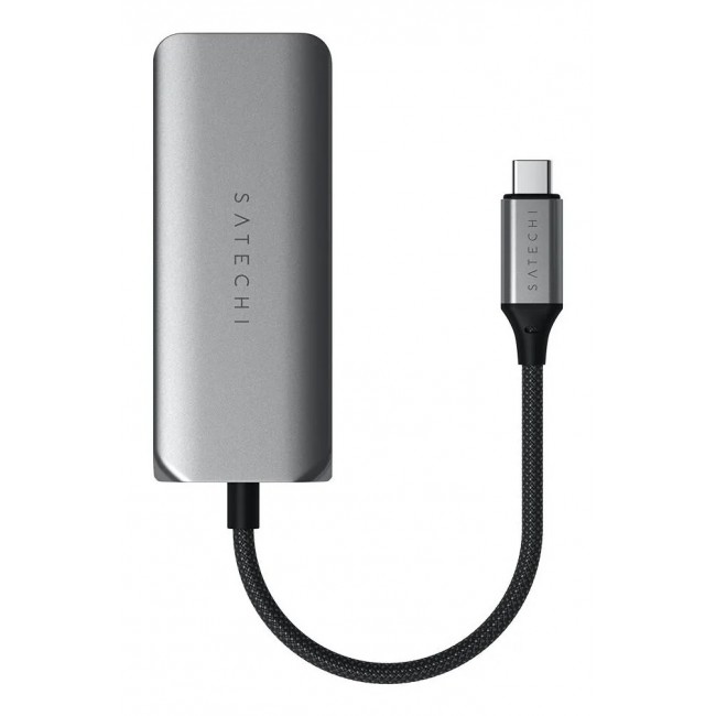 Satechi 4-In-1 USB-C Hub - mobile devices hub