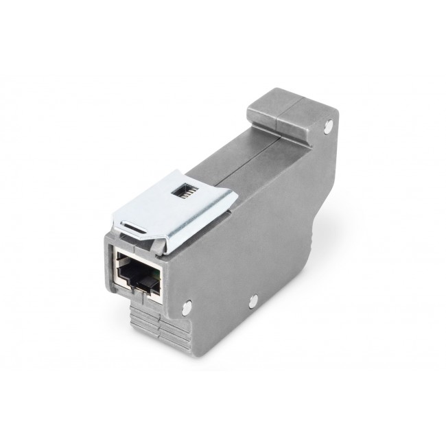 Digitus PoE surge protector (RJ45), DIN rail installation, indoor