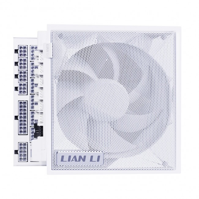 Lian Li EDGE GOLD 1000 80 PLUS Gold Power Supply, PCIe 5.1, ATX 3.1 - 1.000 Watt, white, incl. USB Hub