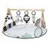 Kocyk Tiny Love Play z drewnianym trapezem Czarno-bia y / od urodzenia