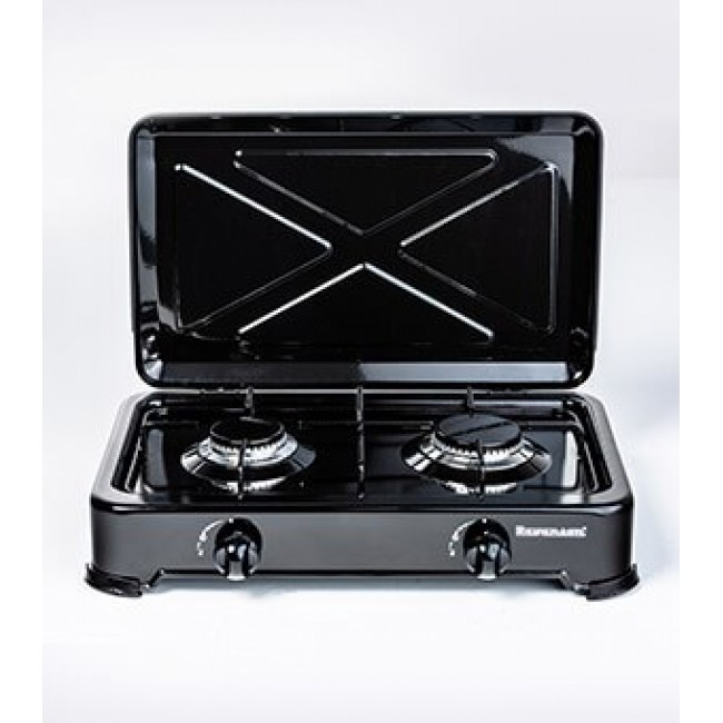 Countertop Hob Gas Ravanson K-02TB [black 2 zone(s)]