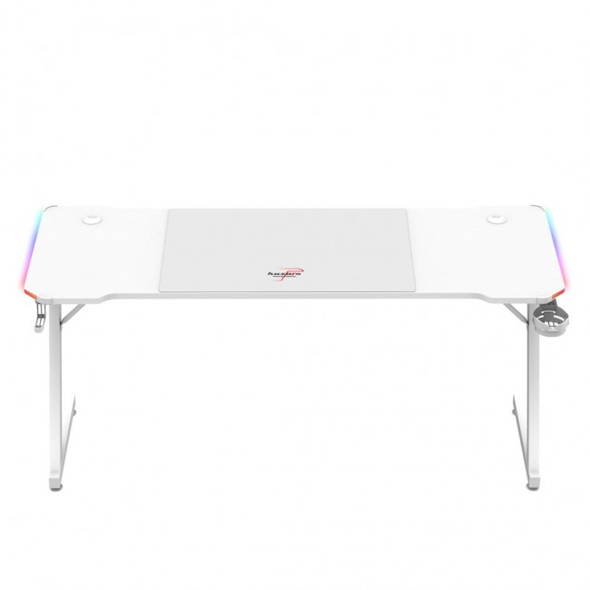 Huzaro Hero 4.8 White RGB - gaming desk Huzaro Hero 4.8 White RGB - gaming desk