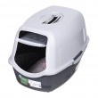 DIAMENTIQ BAYA light grey/dark grey - cat litter box - 55,5 x 40 x 38,7 cm