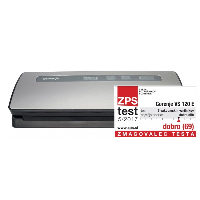 Gorenje VS120E vacuum sealer Grey Gorenje VS120E vacuum sealer Grey