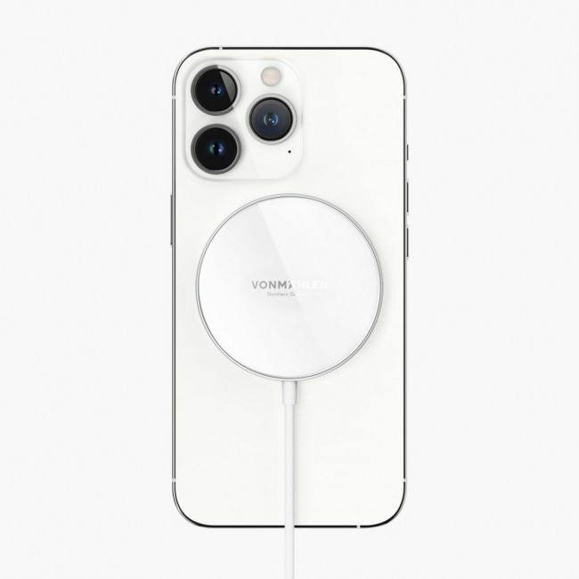 Vonm hlen Aura Mini Smartphone Silver, White USB Indoor