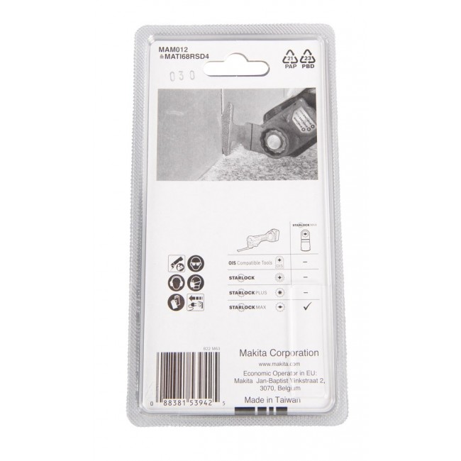 Makita B-66525 multifunction tool attachment Saw blade Makita B-66525 multifunction tool attachment Saw blade