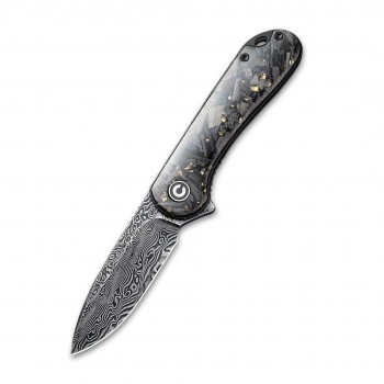 Knife CIVIVI Elementum Damast Resin CF&G C907C-DS1