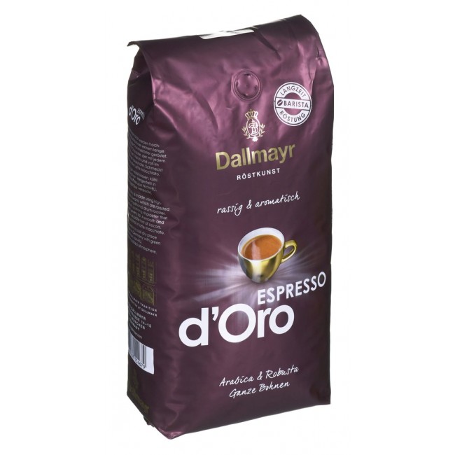 Coffee beans Dallmayr Espresso d'Oro 1 kg Coffee beans Dallmayr Espresso d'Oro 1 kg
