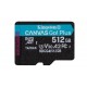 Kingston Technology 512GB microSDXC Canvas Go Plus Gen4 200R A2 U3 Single Pack w/o ADP Kingston Technology 512GB microSDXC Canvas Go Plus Gen4 200R A2 U3 Single Pack w/o ADP