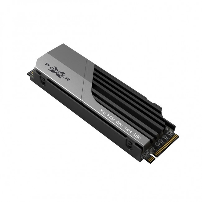 SILICON POWER PCIe Gen 4x4 XS70 Internal solid state drive SSD 1TB M.2 2280 NVMe 1.4 (SP01KGBP44XS7005) Black, Grey SILICON POWER PCIe Gen 4x4 XS70 Internal solid state drive SSD 1TB M.2 2280 NVMe 1.4 (SP01KGBP44XS7005) Black, Grey