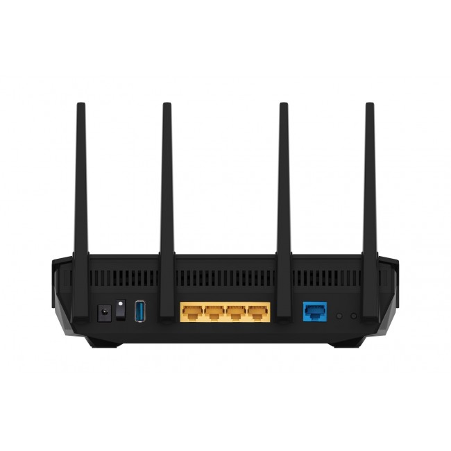 ASUS RT-AX5400 wireless router Gigabit Ethernet Dual-band (2.4 GHz / 5 GHz) Black ASUS RT-AX5400 wireless router Gigabit Ethernet Dual-band (2.4 GHz / 5 GHz) Black
