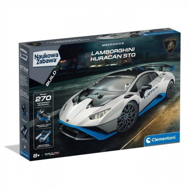 Clementoni Scientific Fun - Mechanics Laboratory: Lamborghini Huracan Sto Clementoni Scientific Fun - Mechanics Laboratory: Lamborghini Huracan Sto