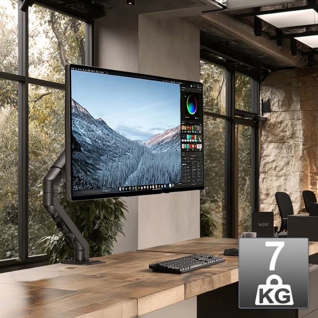 Maclean MC-906 Monitor Mount Holder Desk Table Mount 17