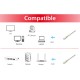 Equip Cat.6A Platinum S/FTP Patch Cable, White, 1.0m , 10pcs/set