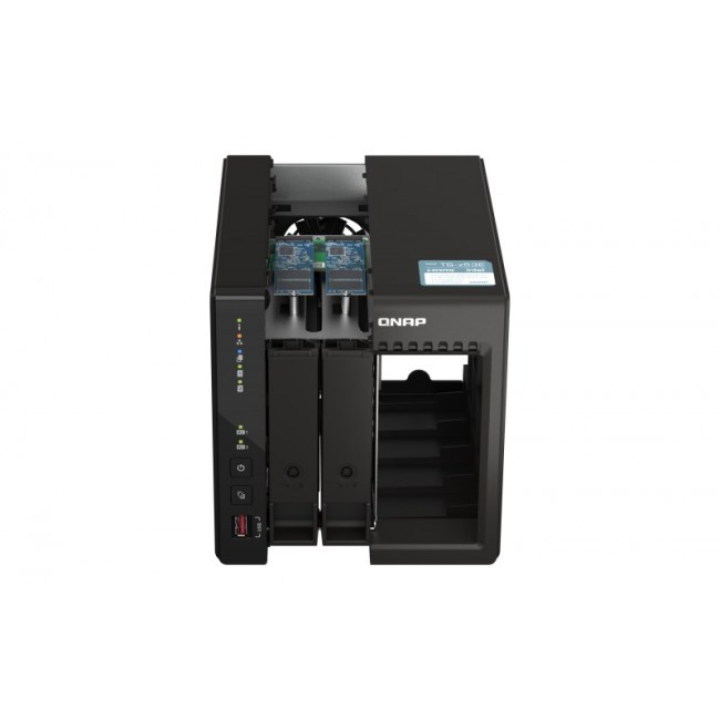 QNAP TS-253E NAS Tower Intel Celeron J6412 8 GB 0 TB QNAP QTS Black