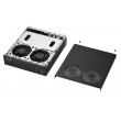 Shuttle Slim PC DH770 , S1700, 2x HDMI, 2x DP , 2x 2.5G LAN, 2x COM, 8x USB, 1x 2.5