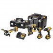 DeWalt DCK429P3T-QW Combo set DCD805 + DCG405 + DCH273 + DCF850, 18 V black, yellow DeWalt DCK429P3T-QW Combo set DCD805 + DCG405 + DCH273 + DCF850, 18 V black, yellow