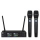 DNA Professional XMIC 2 - Wireless dual set: 2 x handheld microphones + receiver (518 542 MHz)