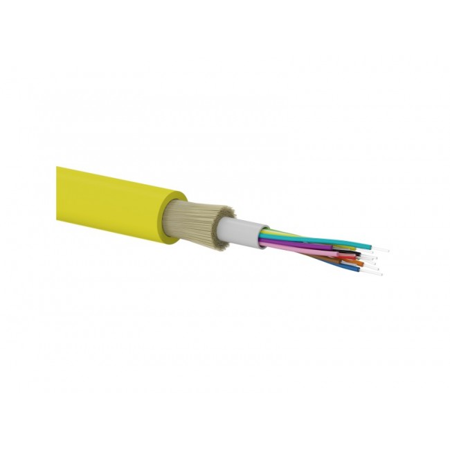 Kabel wiat owodowy OS2 uniwersalnego stosowania, trudnopalny FireHardy ZW-NOTKtsdD / U-DQ(ZN)BH - SM 12J 9/125 LSOH B2ca ALANTEC