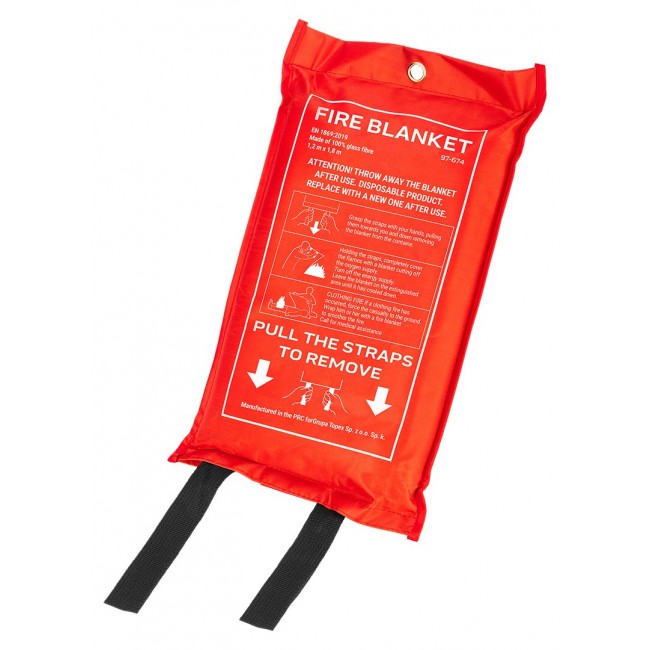 NEO TOOLS Fiberglass Fire Blanket 1.2 1.8 m 97-674