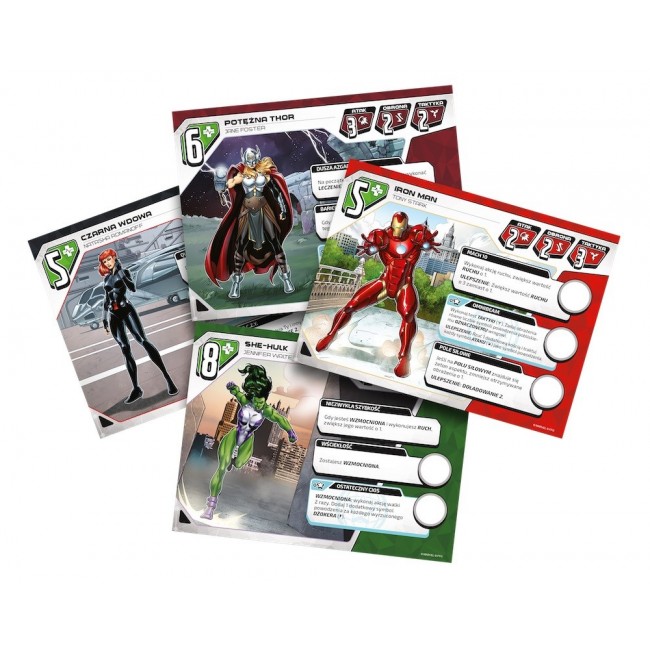Board game MARVEL D.A.G.G.E.R. (POLISH EDITION) Board game MARVEL D.A.G.G.E.R. (POLISH EDITION)