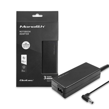 Qoltec 51774 Power adapter for LG monitor 25W | 1.3A | 19V | 6.5 * 4.4 + power cable