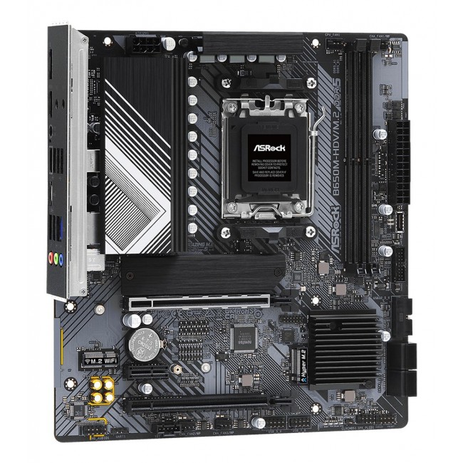 Asrock B650M-HDV/M.2 AMD B650 Socket AM5 micro ATX Asrock B650M-HDV/M.2 AMD B650 Socket AM5 micro ATX