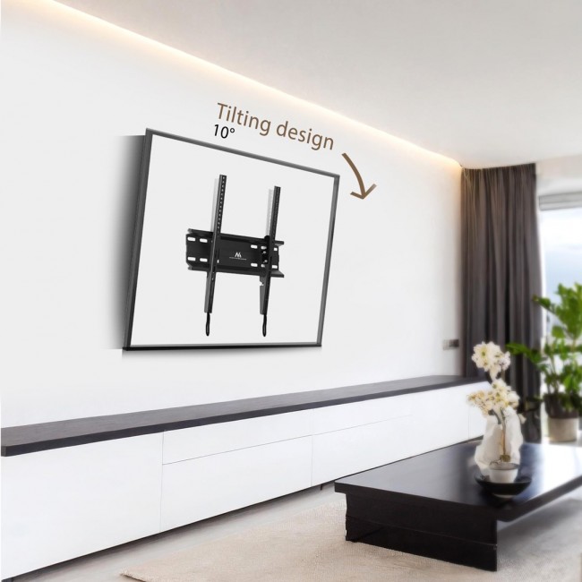 Maclean MC-748A TV or Monitor Mount, TV Wall Holder, Handle, max VESA 400x400, 32-70 Maclean MC-748A TV or Monitor Mount, TV Wall Holder, Handle, max VESA 400x400, 32-70