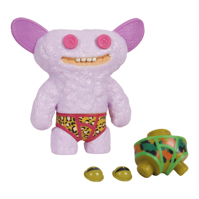 FUGGLER S1 CUSTOMIZABLE FIGURES 11,5 CM - GRIN GRIN PURPLE FUGGLER S1 CUSTOMIZABLE FIGURES 11,5 CM - GRIN GRIN PURPLE