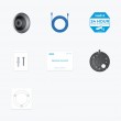Reolink Fisheye Series P520 - 6MP Indoor Fisheye PoE Camera, 360 View, Multiple Display Modes, Person Detection