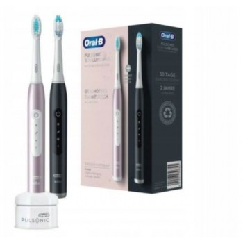 Oral-B Pulsonic SlimLuxe 4900 electric toothbrush twin pack