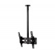 B-Tech Universal Flat Screen Ceiling Mount with Tilt (VESA 400) - 1m 50mm Pole