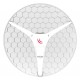 Mikrotik LHG XL HP5 network antenna 27.5 dBi