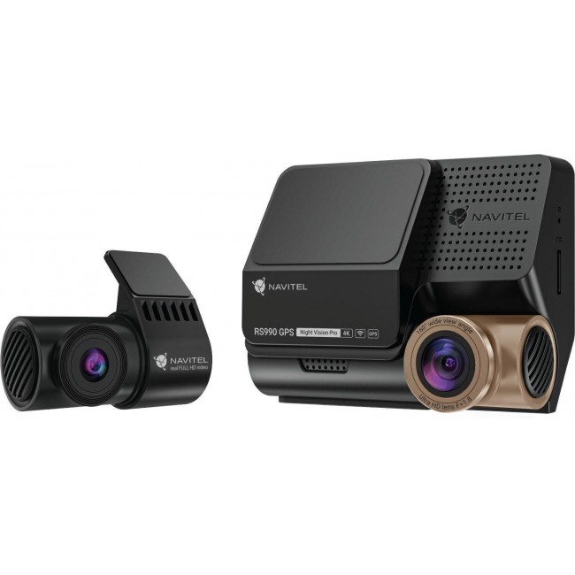 Navitel RS990 4K GPS Dash cam Black