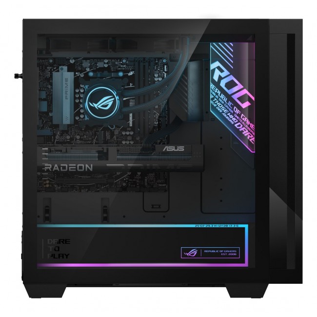 ASUS ROG G700 GM700TZ-R9800X183W AMD Ryzen 7 9800X3D 32 GB DDR5-SDRAM 2 TB SSD AMD Radeon RX 9070 XT Windows 11 Home Tower PC Black