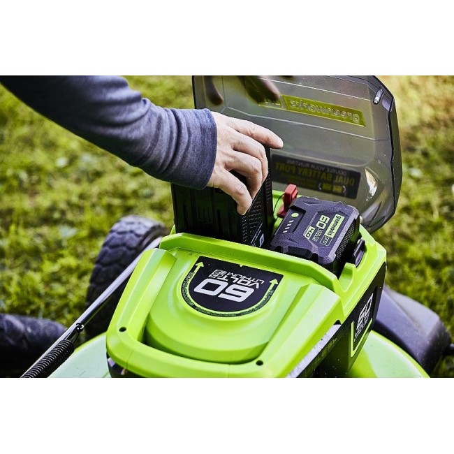 Cordless Lawnmower with Drive 60V 51 cm Greenworks GD60LM51SP - 2514307