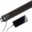 Brennenstuhl 1951160608 power extension 3 m 6 AC outlet(s) Indoor Black Brennenstuhl 1951160608 power extension 3 m 6 AC outlet(s) Indoor Black
