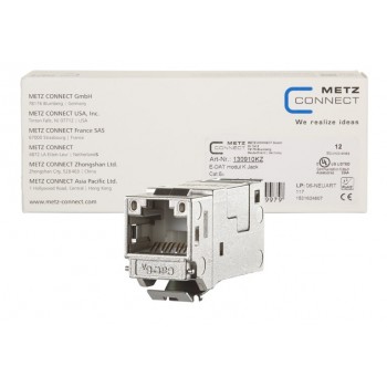 METZ CONNECT 130910KZ wire connector RJ45 Silver