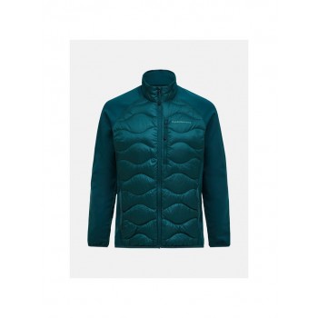 Kurtka puchowa męska PEAK PERFORMANCE M Helium Down Hybrid Jacket kolor zielony - XL