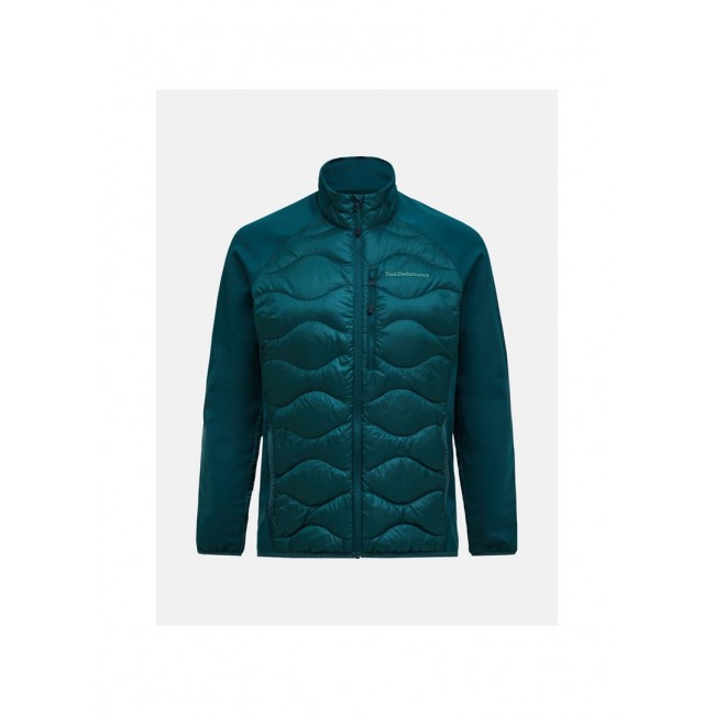 Kurtka puchowa męska PEAK PERFORMANCE M Helium Down Hybrid Jacket kolor zielony - XL