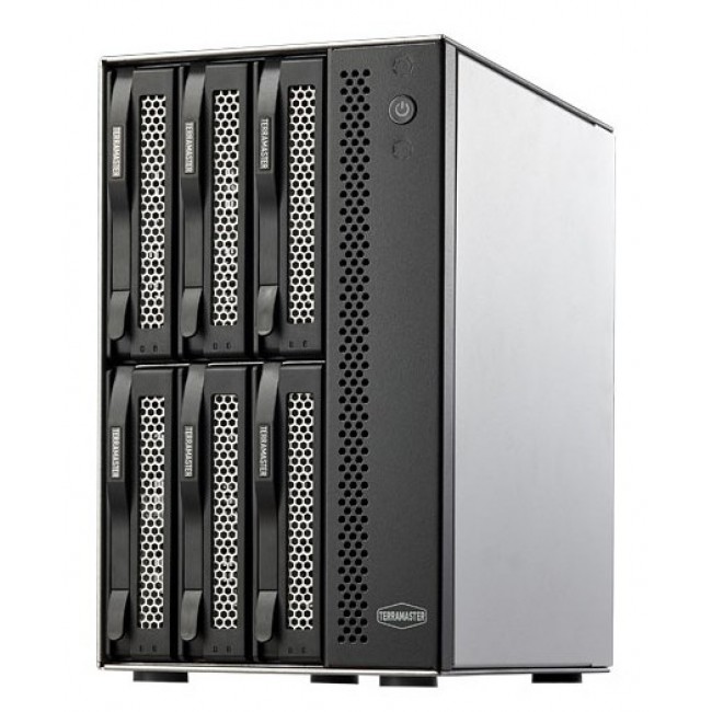 TerraMaster D6-320 disk array Desktop Black