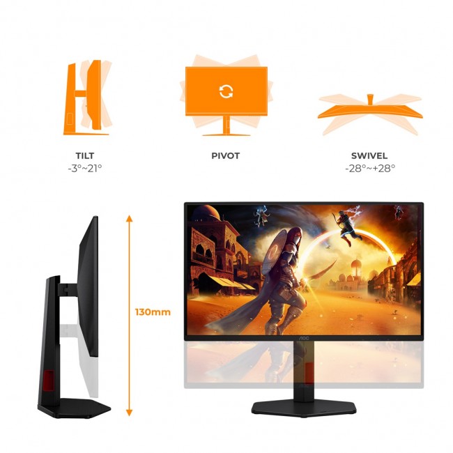 AOC G4 25G4ZR computer monitor 62.2 cm (24.5
