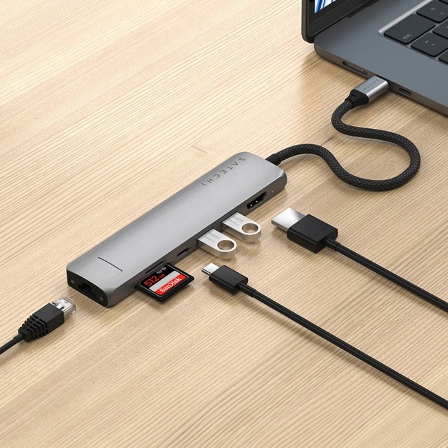 Satechi 7-in-1 USB-C Adapter with Ethernet