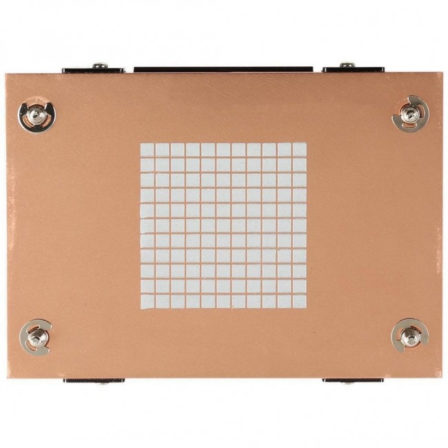 Dynatron A-18 Processor Air cooler 7 cm Copper, Grey